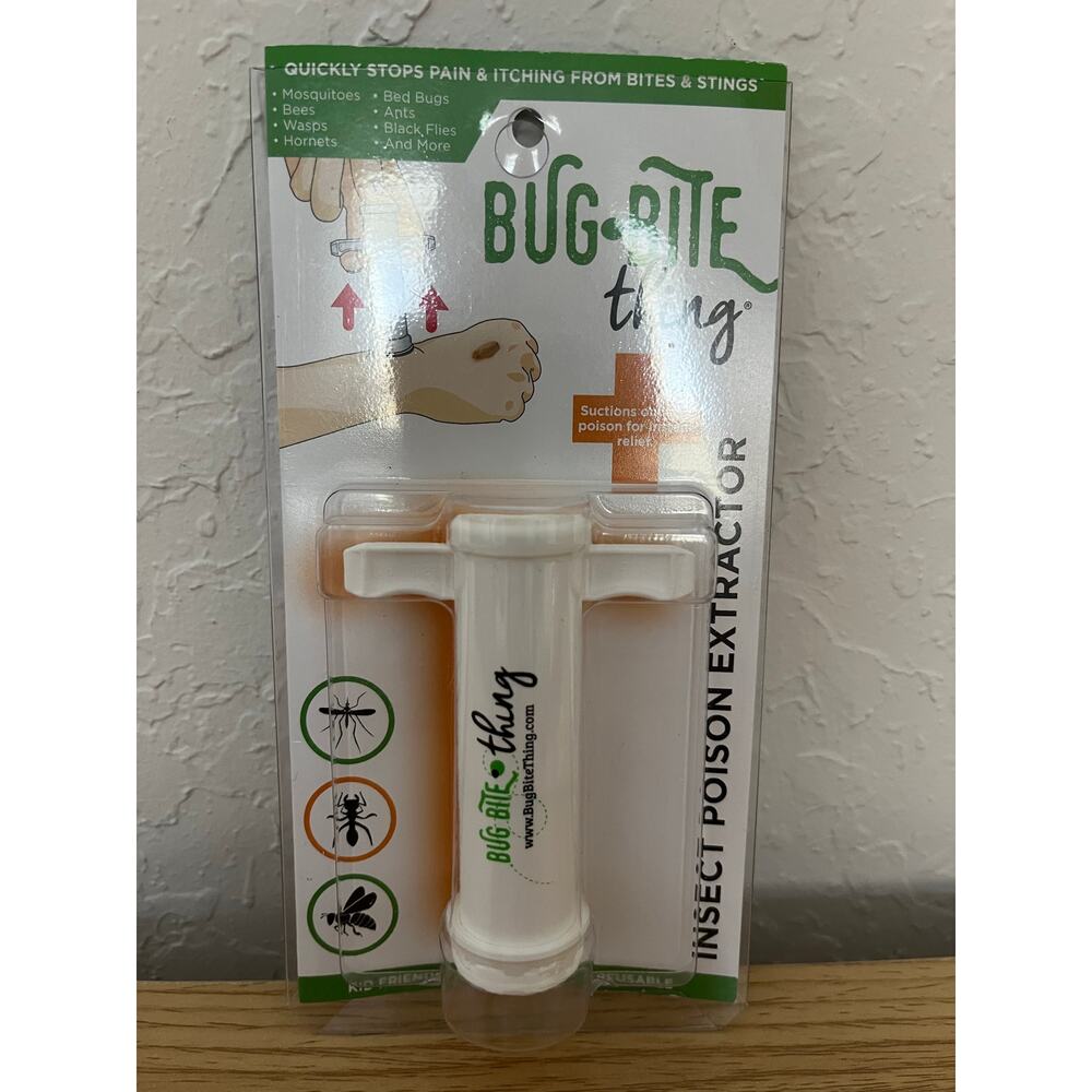Bug-Bite Thing Insect Poison Extractor Reversible Cap - Smaller or Larger Bites